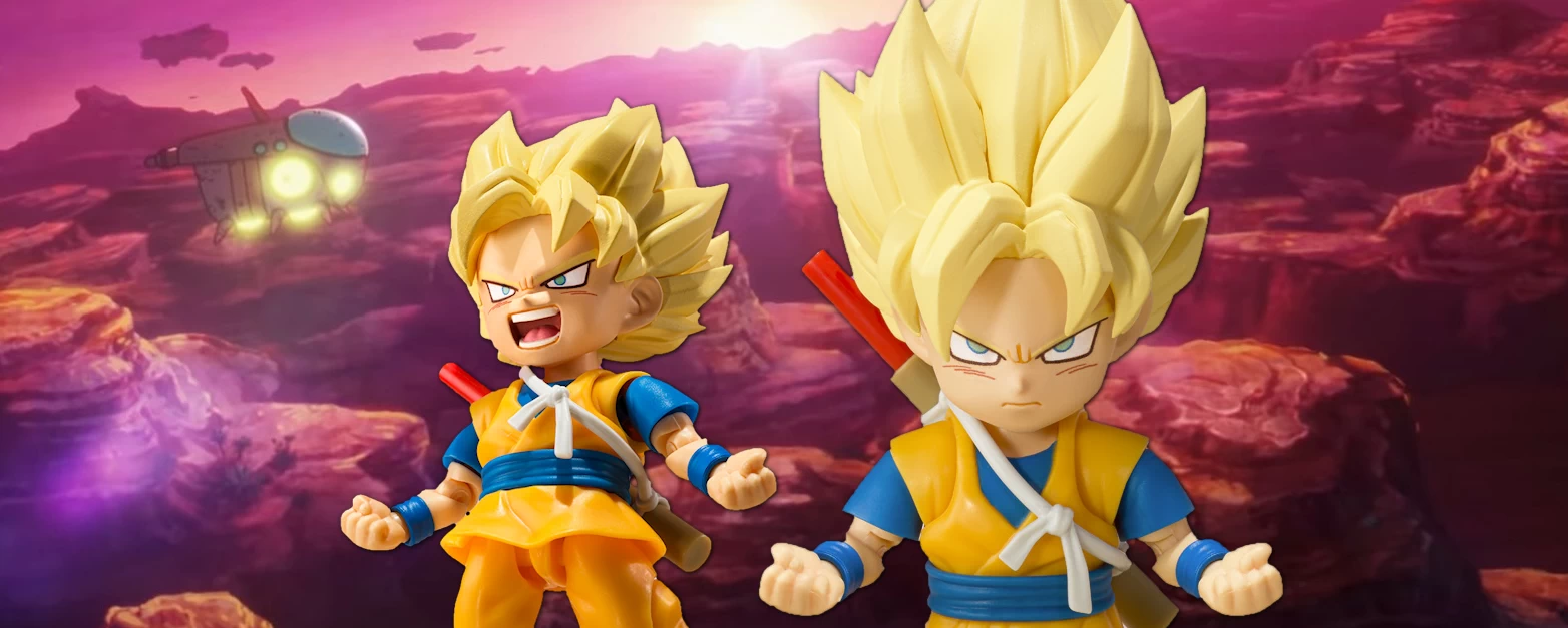Super Saiyan Son Goku (mini) Daima - S.H. Figuarts - Dragon Ball Daima - 2025 Super Saiyan Son Goku (mini) Daima - S.H. Figuarts - Dragon Ball Daima - 2025